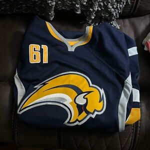 Up for sale  CCM hockey jersey AFINOGENOV #61 size large